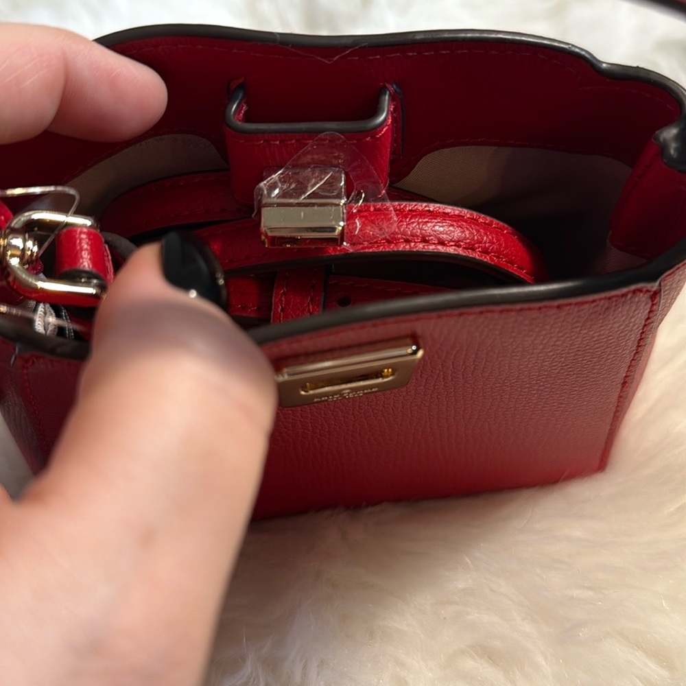 Kate Spade Red Mini Bag with Sleek Design - Picture 10 of 15